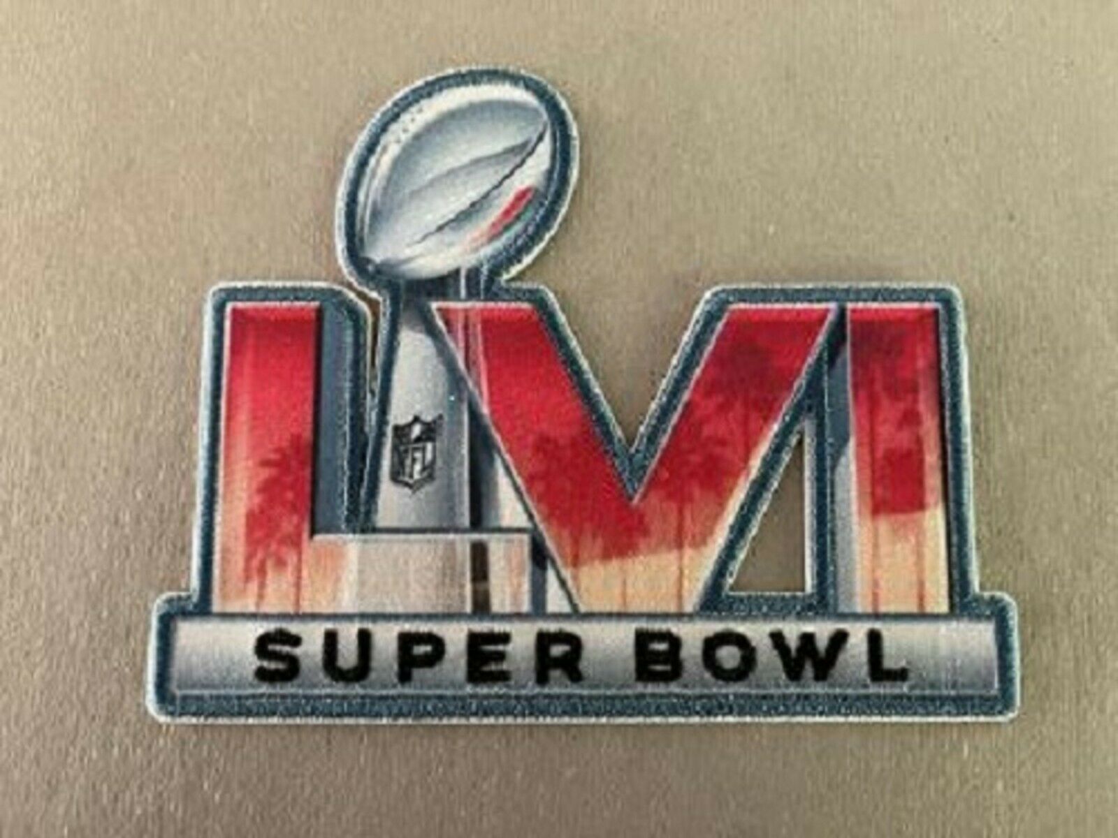 2022 Super Bowl 56 LVI Patch Embroidered